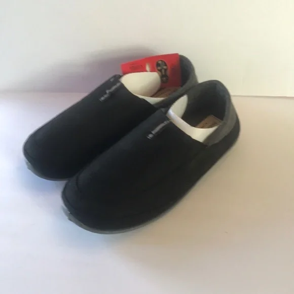 Deer Stags mens Technology  CampoSlipper  Black/Dk Grey Size 11M - Picture 11 of 14